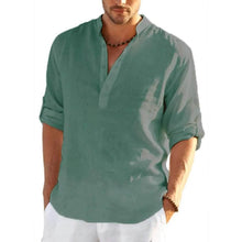 Load image into Gallery viewer, Men's Breathable Quick Dry Button Down Shirt T-Shirt Top
