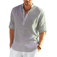 Load image into Gallery viewer, Men's Breathable Quick Dry Button Down Shirt T-Shirt Top

