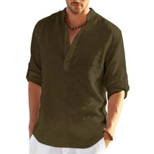 Load image into Gallery viewer, Men's Breathable Quick Dry Button Down Shirt T-Shirt Top
