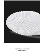 Load image into Gallery viewer, Mens Breathable White Trendy Sneakers  Casual Design  Light Walking Running Trainers Casual Breathable Mesh Men Running Shoes Walking Sneakers
