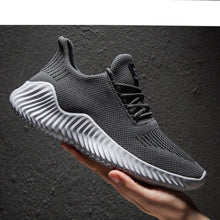 Load image into Gallery viewer, Mens Breathable White Trendy Sneakers  Casual Design  Light Walking Running Trainers Casual Breathable Mesh Men Running Shoes Walking Sneakers
