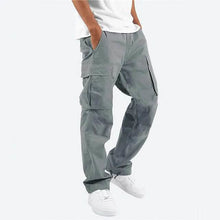 Load image into Gallery viewer, Men's Cargo Pants Trousers Drawstring Elastic Waist Multi Pocket
