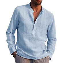 Load image into Gallery viewer, Men's Casual Button Down Shirts Long Sleeve Tops
