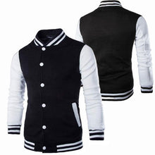 Load image into Gallery viewer, Mens Fashion Casual Slim Fit Jacket Men/Boy Baseball Jacket Men Fashion Design Classic Elegant Clothing Men's College Comfortable Jacket High School Long Sleeves Jackets
