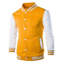 Load image into Gallery viewer, Mens Fashion Casual Slim Fit Jacket Men/Boy Baseball Jacket Men Fashion Design Classic Elegant Clothing Men's College Comfortable Jacket High School Long Sleeves Jackets
