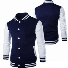 Load image into Gallery viewer, Mens Fashion Casual Slim Fit Jacket Men/Boy Baseball Jacket Men Fashion Design Classic Elegant Clothing Men's College Comfortable Jacket High School Long Sleeves Jackets
