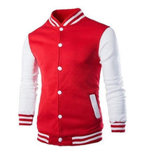 Load image into Gallery viewer, Mens Fashion Casual Slim Fit Jacket Men/Boy Baseball Jacket Men Fashion Design Classic Elegant Clothing Men's College Comfortable Jacket High School Long Sleeves Jackets
