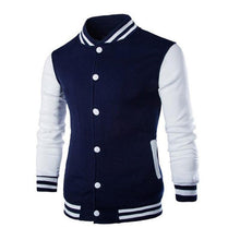 Load image into Gallery viewer, Mens Fashion Casual Slim Fit Jacket Men/Boy Baseball Jacket Men Fashion Design Classic Elegant Clothing Men's College Comfortable Jacket High School Long Sleeves Jackets
