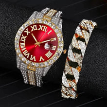 Load image into Gallery viewer, Men's Gypsophila Large Dial Waterproof Quartz Watch
