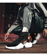 Load image into Gallery viewer, Mens High Top Fashion Socks Sneakers Men Trend Comfortable Casual Shoes Outdoor Non-slip Breathable Men's Height Increasing Casual Outdoor High Quality Mesh Walking Jogging Sneakers
