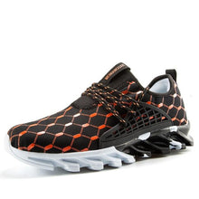 Load image into Gallery viewer, Mens Lightweight Breathable White Sneakers Casual Spring New Fashion Comfortable Walking  Slip-On Sneakers Breathable Fashion Athletic Gym Casual Tennis Sneakers Modern Design Shoes
