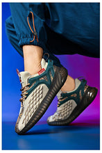 Load image into Gallery viewer, Mens Luxury Sneakers Casual Sports Trainer Race White Shoes Fashion Running Modern Sneakers Autumn Breathable Trendy Mens Walking Casual Sneakers
