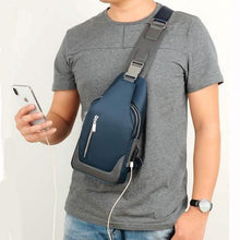 Load image into Gallery viewer, Men's Messenger Shoulder Chest Bag

