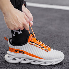 Load image into Gallery viewer, Mens Modern Sneakers Autumn Breathable Black Trendy Sneakers Men Walking Casual Light Sports Men's Running Sneakers Non Slip Athletic Tennis Sneakers

