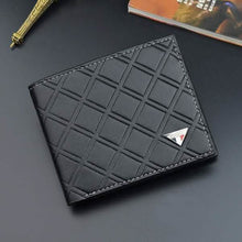 Load image into Gallery viewer, Men's RFID Genuine Leather Slim Trifold Wallet
