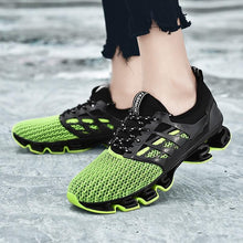 Load image into Gallery viewer, Mens Running Breathable Fashion Trainers Casual Couple Shoes Breathable Running Sports Outdoor Cushioning Sneakers Running Elegant Walking Athletics Trainer Sports Sneakers
