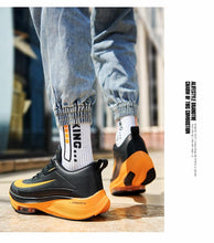 Load image into Gallery viewer, Mens Running Sneakers Luxury Mens Casual Shoes Trainer Race Off White Shoes Slip on Walking Casual Breathable Air Cushion Fashion Lightweight Sneakers
