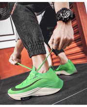 Load image into Gallery viewer, Mens Running Sneakers Luxury Mens Casual Shoes Trainer Race Off White Shoes Slip on Walking Casual Breathable Air Cushion Fashion Lightweight Sneakers
