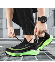 Load image into Gallery viewer, Mens Running Sneakers Luxury Mens Casual Shoes Trainer Race Off White Shoes Slip on Walking Casual Breathable Air Cushion Fashion Lightweight Sneakers

