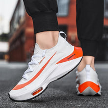 Load image into Gallery viewer, Mens Running Sneakers Luxury Mens Casual Shoes Trainer Race Off White Shoes Slip on Walking Casual Breathable Air Cushion Fashion Lightweight Sneakers
