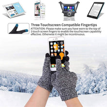 Load image into Gallery viewer, Men's Scaves and Beanie Hat Themal Gloves Set
