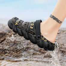 Load image into Gallery viewer, Mens Slippers Summer Flip Flops Sandals Fitness Fashion Garden Clogs Classic Mules Anti-Skid Rubber Sole Slip On Summer Mens Clogs
