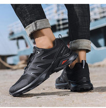 Load image into Gallery viewer, Mens Soft Breathable Outdoor Jogging Hiking Shoes Mountain Waterproof Running Shoes Sneakers Trail Running Non-Slip Hiking Breathable Walking Footwear Athletic Sneaker
