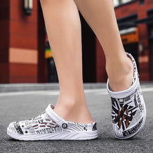 Load image into Gallery viewer, Mens Summer Shoes Sandals Holes Sandals Hollow Breathable Flip Flops Fashion Beach Slippers Garden Clogs Sandals Arch Support Cushioned Yard Unisex Comfortable Clogs
