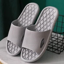 Load image into Gallery viewer, Mens Summer Slippers Shoes Bathroom Anti-slip Casual Beach Sandals Soft Sole Slide Flip Flops Soft Lightweight Flip-Flops Thicken Cushioned Slippers Shower Bathroom Shoes Beach Pool Flip Flop Slippers
