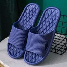 Load image into Gallery viewer, Mens Summer Slippers Shoes Bathroom Anti-slip Casual Beach Sandals Soft Sole Slide Flip Flops Soft Lightweight Flip-Flops Thicken Cushioned Slippers Shower Bathroom Shoes Beach Pool Flip Flop Slippers
