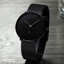 Load image into Gallery viewer, Men's Ultra-Thin Minimalist Waterproof Fashion Wrist Watch
