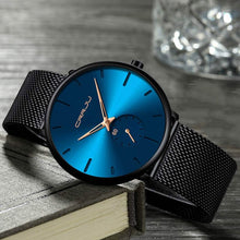 Load image into Gallery viewer, Men's Ultra-Thin Minimalist Waterproof Fashion Wrist Watch
