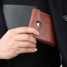 Load image into Gallery viewer, Men's Wallet PU Leather BiFold RFID Blocking Card Holder
