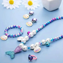 Load image into Gallery viewer, Mermaid-Themed Jewelry Set for Youngsters
