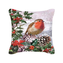Load image into Gallery viewer, Merry Christmas Cushion Covers Snowman Christmas Santa Pillow Covers Santa Claus Pillow Covers Christmas Tree Santa Deer Printed Pillow Cover Home Decor Pillowcase For Couch 45X45CM
