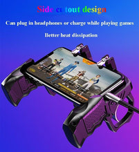Load image into Gallery viewer, Metal Controller Joystick For Mobile Trigger Gamepad For Android Phone Shooting Game Trigger Fire Buttons Shooter Sensitive Joystick, Gamepad

