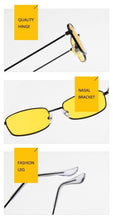 Load image into Gallery viewer, Metal Frame New Square Shape Sunglasses For Women &amp; Men New  Decent &amp; Elegant Lens Mirror New Popular Shades For Ladies Sun Glasses
