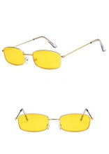 Load image into Gallery viewer, Metal Frame New Square Shape Sunglasses For Women &amp; Men New  Decent &amp; Elegant Lens Mirror New Popular Shades For Ladies Sun Glasses
