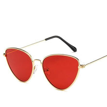 Load image into Gallery viewer, Metal Round Sunglasses Retro Design Sunglasses For  Women New Cat Eye Glasses For Women New Popular Eyeglasses For Female Ladies  Cat Eye Retro Sunglasses
