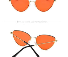 Load image into Gallery viewer, Metal Round Sunglasses Retro Design Sunglasses For  Women New Cat Eye Glasses For Women New Popular Eyeglasses For Female Ladies  Cat Eye Retro Sunglasses
