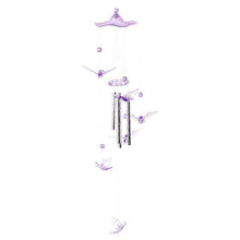 Load image into Gallery viewer, Metal Tubes Crystal Moon/Star/Butterfly/Flower Bell Butterfly Wind Chimes Outdoor Wind Chimes Garden Patio Decor Wind Chimes For Garden Outdoor Yard  Hanging Decor Ornament
