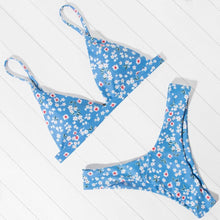 Load image into Gallery viewer, Micro Mini Bikini Swimwear Women Halter Push Up Bikini Set Padded Bra  Women's Underwired Triangle Bathing Two Pieces Swimsuit Bikini Set  Swimsuit Bandage Swim Suit
