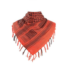 Load image into Gallery viewer, Military Arab Keffiyeh Shemagh Scarf Cotton Winter Shawl Neck Warmer Cover Head Wrap Windproof Tactical Camping Scarf Men Women Shemagh Keffiyeh Men Arab Kufiyah Keffiyeh Arabic Muslim Head Wrap Men Scarf Shawl
