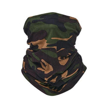 Load image into Gallery viewer, Military Tactical Bandana Summer Face Scarves Polyester Camo Anti-UV Windproof Soft Neck Gaiter Cover for Men Women Neck Gaiter Unisex Face Scarf Cover Cooling Thin Breathable Lightweight Sun Protection for Cycling Fishing Hiking Running
