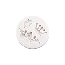 Load image into Gallery viewer, Mini Crown Silicone Mold Creative Cake Decoration Tool Practical Cake Mold Chocolate Mold Baking Tool Accessories Cake Tool Crown Fondant Silicone Molds Chocolate Candy Cake Decorating Tools Cake Supplies
