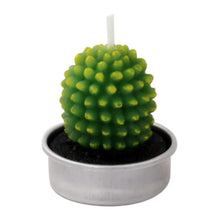 Load image into Gallery viewer, Mini Delicate Succulent Plants Candles Cactus Tea light Candles Handmade Delicate Succulent Cactus Candles Flameless Aromatherapy Candles For Birthday Party Wedding Spa Handmade Aromatherapy Candles For Birthday Party Wedding Home Decor Plant Candle
