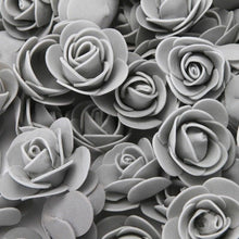 Load image into Gallery viewer, Mini Fake Rose Flower Heads 50/100/200 Pieces Teddy Bear of Roses 3cm Foam Wedding Flowers Accessories Make Bridal Hair Clips Headbands Dress
