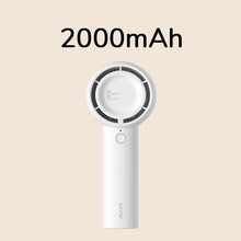 Load image into Gallery viewer, Mini Handheld Fan Unique Design Portable Fan Personal Hand Fan USB Rechargeable with Powerful Turbo Wind Mini Portable Fan with 18H Max Cooling Time USB Rechargeable Hand Fan
