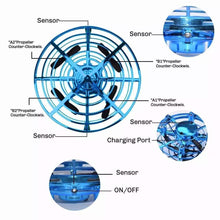 Load image into Gallery viewer, Mini Helicopter UFO RC Drone Infraed Hand Sensing Aircraft
