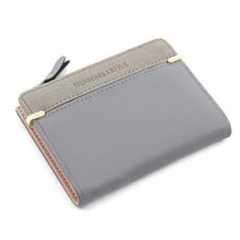Load image into Gallery viewer, Mini PU Leather Women Elegant  Purse Wallet Simple Design Lightweight Portable Small Female Wallet
